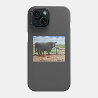 Bull and the Cowboy Phone Case