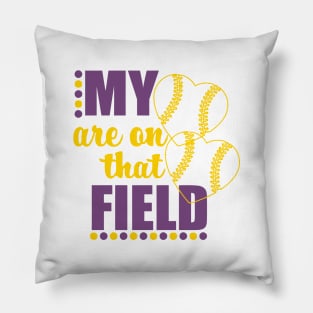 Softball Mom Pillow