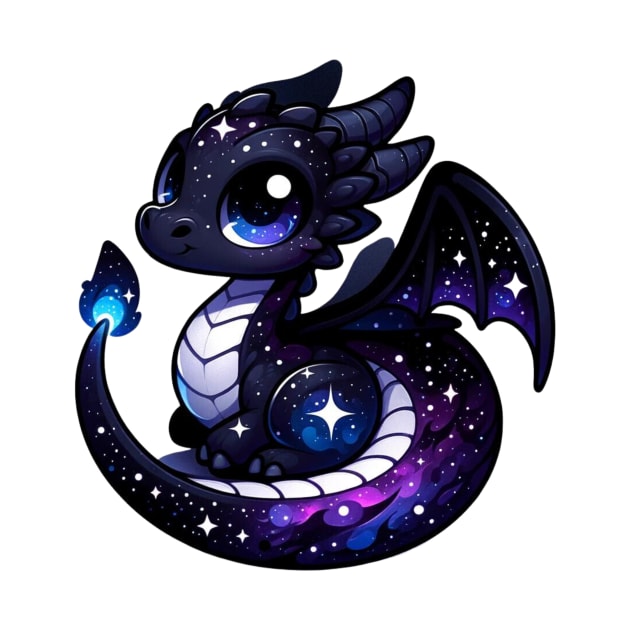 Galaxia Nocturne Wyrmlet by The Whimsical Wench