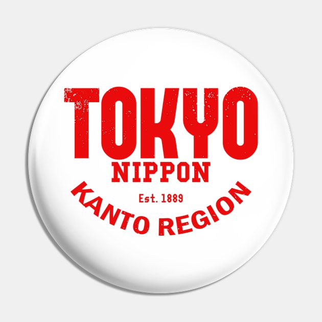 Tokyo | Kanto Region Pin by ArtTunnel