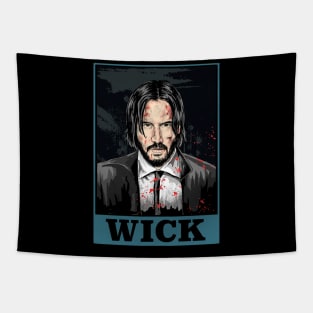 JOHN WICK fan art Tapestry