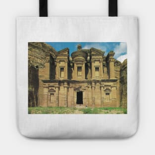 Postcard from Petra, Jordan Tote