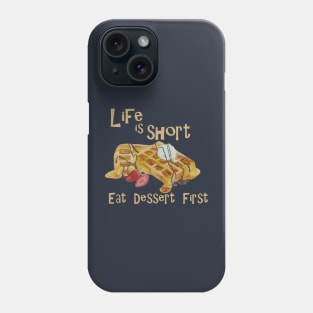 waffles everyday Phone Case