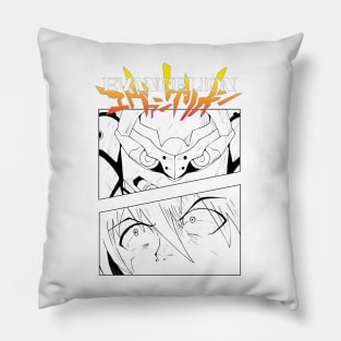 asuka langley-eva 02 Pillow