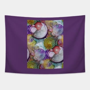 Rainbow Bubbles-Colorful Sea Tapestry