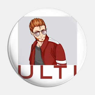 Ulti Art T-Shirt Pin