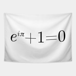 Euler's Equation (Black) Tapestry