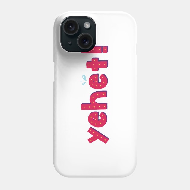 EXO Sehun Yehet typography Phone Case by Oricca