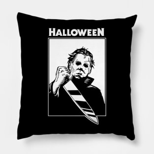 "The shape" John Carpenters Halloween Pillow