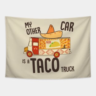 Taco Truck Tapestry