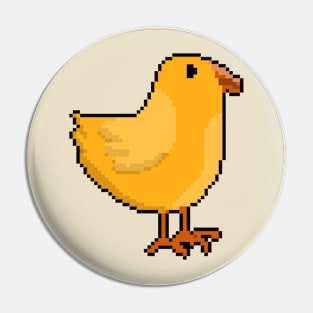 Wildlife's Pixel Mosaic Chiken Pin