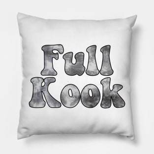 Tie Dye Grey Full Kook Pillow