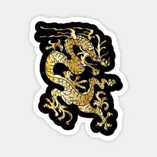 Gold Dragon 06 Magnet