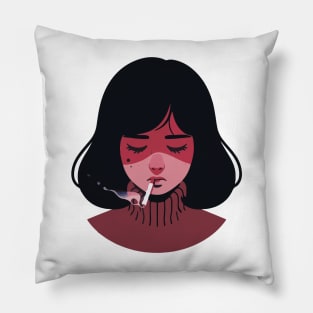Sad Girl Pillow