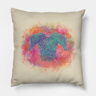 Cosmic Gemini Stalion Pillow