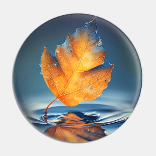 Leaf Water Calm Tranquil Nature Peaceful Season Outdoors Pin