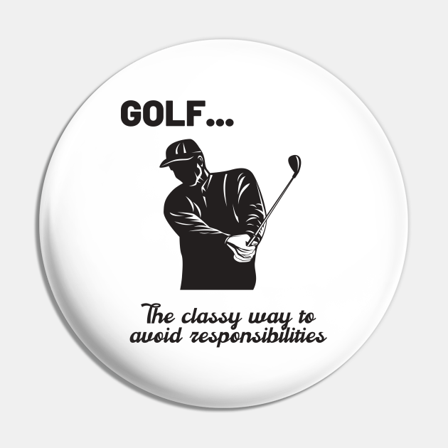 Funny Golf Definition Golf Pin TeePublic