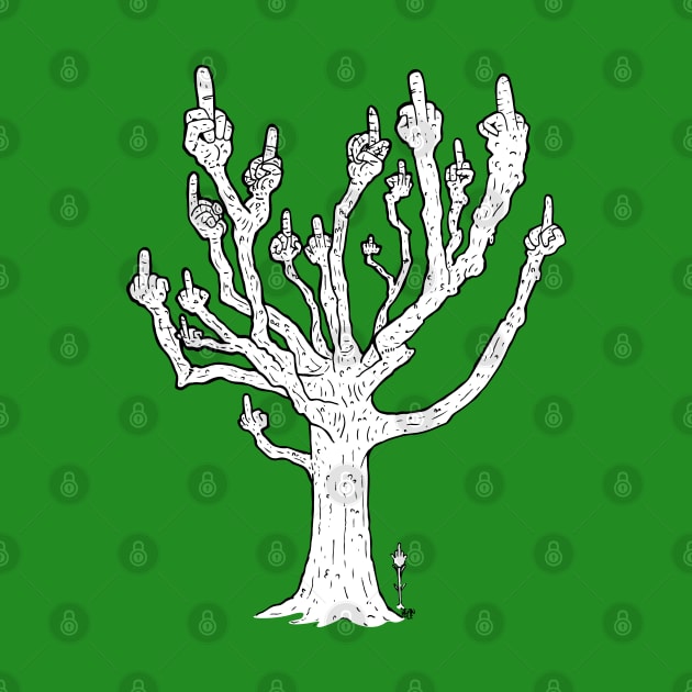 Tree of Giving Zero Fucks by deancoledesign