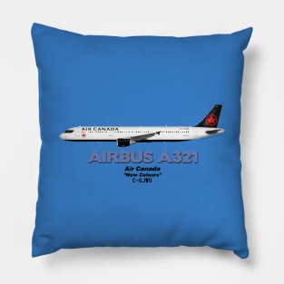 Airbus A321 - Air Canada "New Colours" Pillow