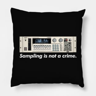 Sampling Is Not A Crime /\/\/  Akai S1000 Sampler Pillow