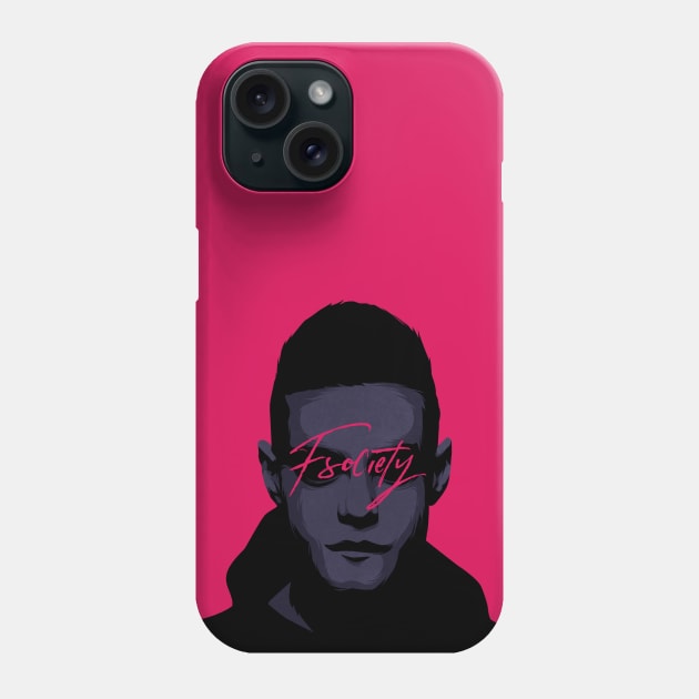 Mr Robot Phone Case by RYVEcreative