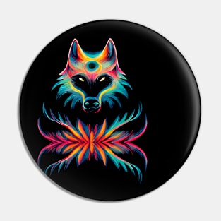 Wolf Vibes Pin