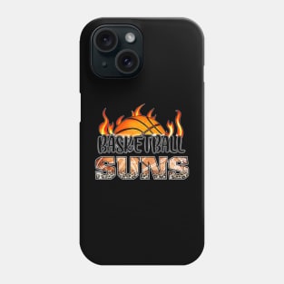 Classic Basketball Design Suns Personalized Proud Name Phone Case