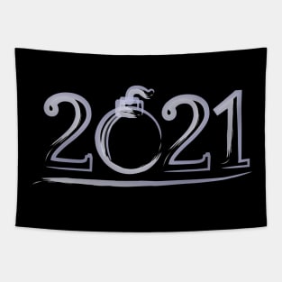 happy new year 2021 Tapestry