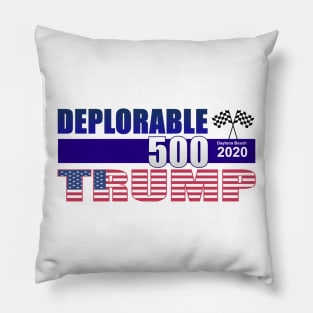 Deplorable 500 Trump Pillow