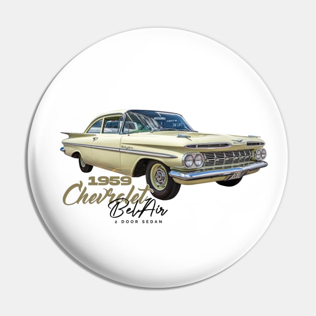 1959 Chevrolet Bel Air 2 Door Sedan Pin by Gestalt Imagery