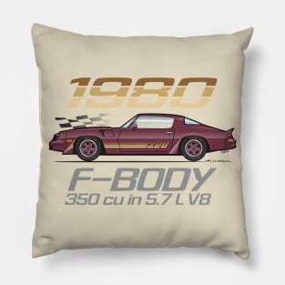 Maroon Wine 80 Pillow