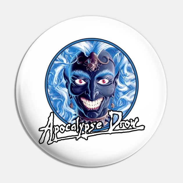 Apocalypse Drow (Alt Print) Pin by Miskatonic Designs