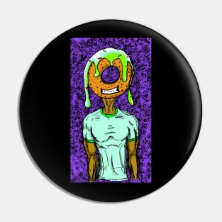 Donut Man Pin