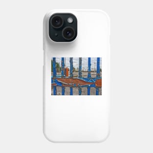 Entrance to the old gas works, Heworth, York, England Phone Case