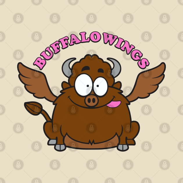 Actual Buffalo Wings by DavesTees