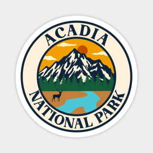 Acadia national park Magnet