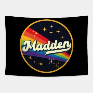 Madden // Rainbow In Space Vintage Style Tapestry