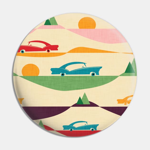 50s Road Trip Pin by bruxamagica