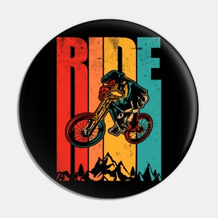 Vintage Mountain Bike Pin