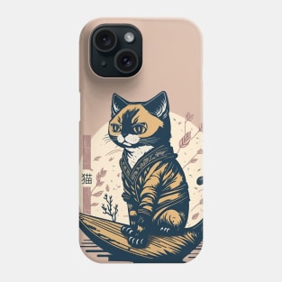 Cat Japanese Aesthetic Phone Case