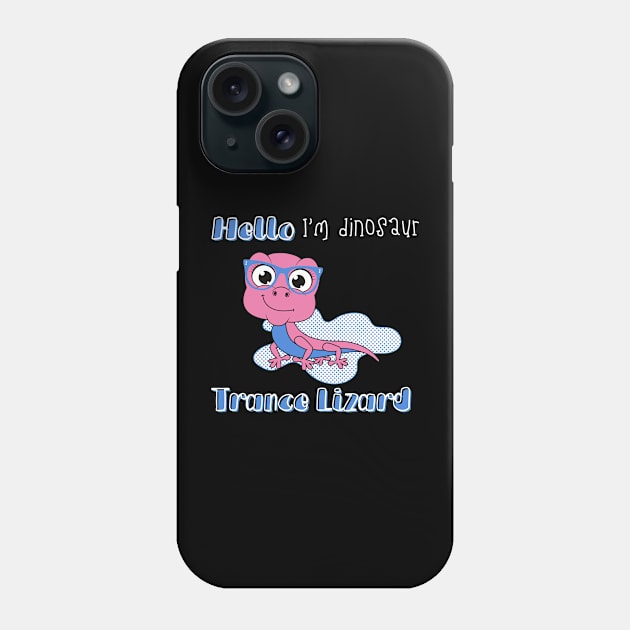 Trance Lizard Phone Case by pokymike