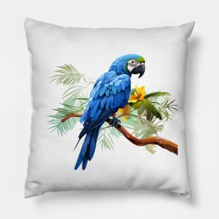 Hyacinth Macaw Pillow