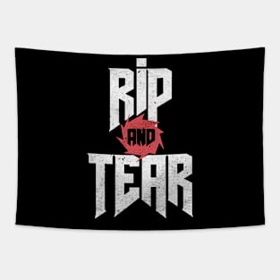 Rip and Tear Tapestry