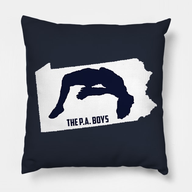 The PA Boys Pillow by CaptainChrisArt