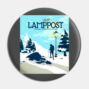 Lamppost Narnia Pin