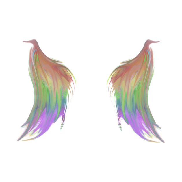 Rainbow Wings by Tuvoria