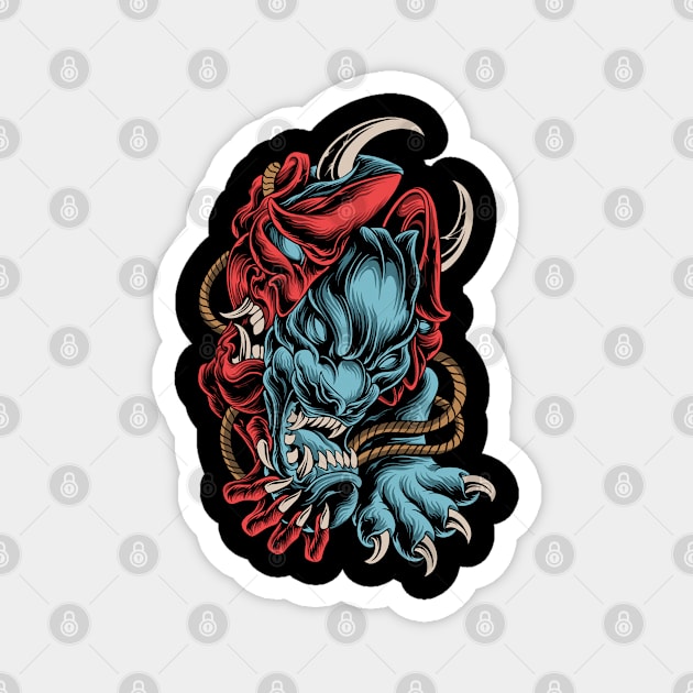 ronin warriors Magnet by terror machine std