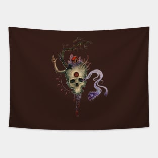 Skull Spirit Tapestry