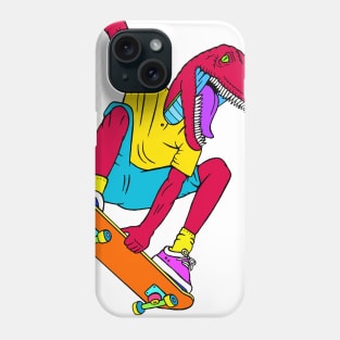 Skate Raptor Phone Case