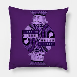 Funny Synthesizer Musician Pillow